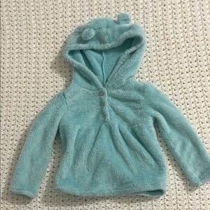 Carter's Blue Cozy Hoodie Sweatshirt